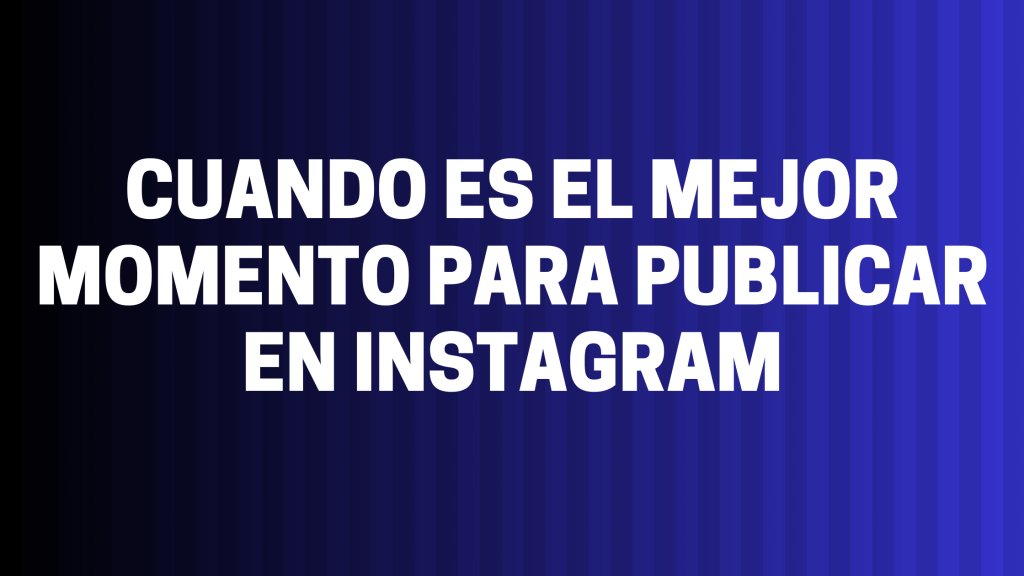 MaydoMarketing's tweet photo. Cuando es el mejor momento para publicar en Instagram https://t.co/lm8X55dzPQ https://t.co/nlrEjp9sn5