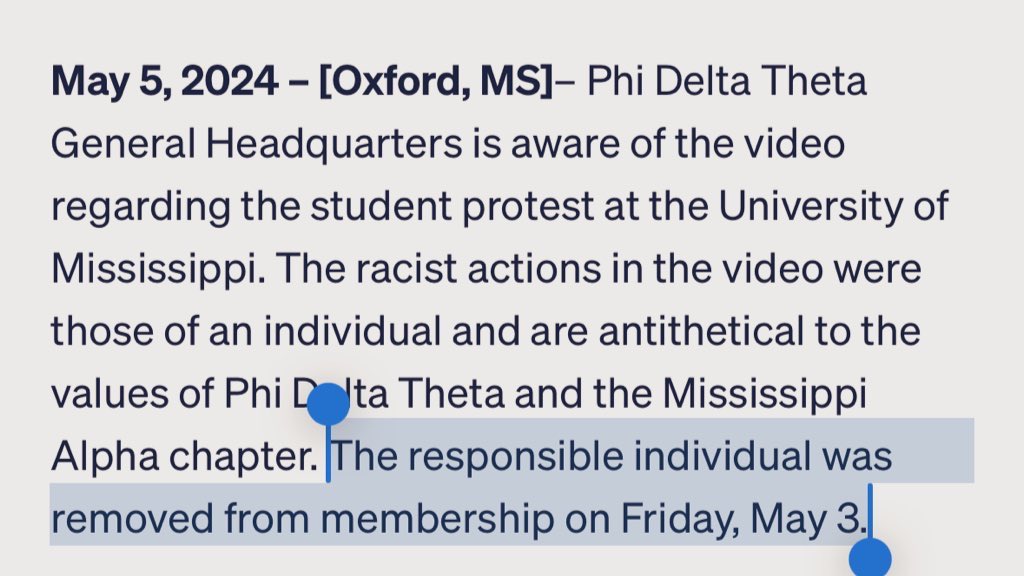 UPDATE: Ole Miss student who made monkey noises at a Black woman has been kicked out of his frat.