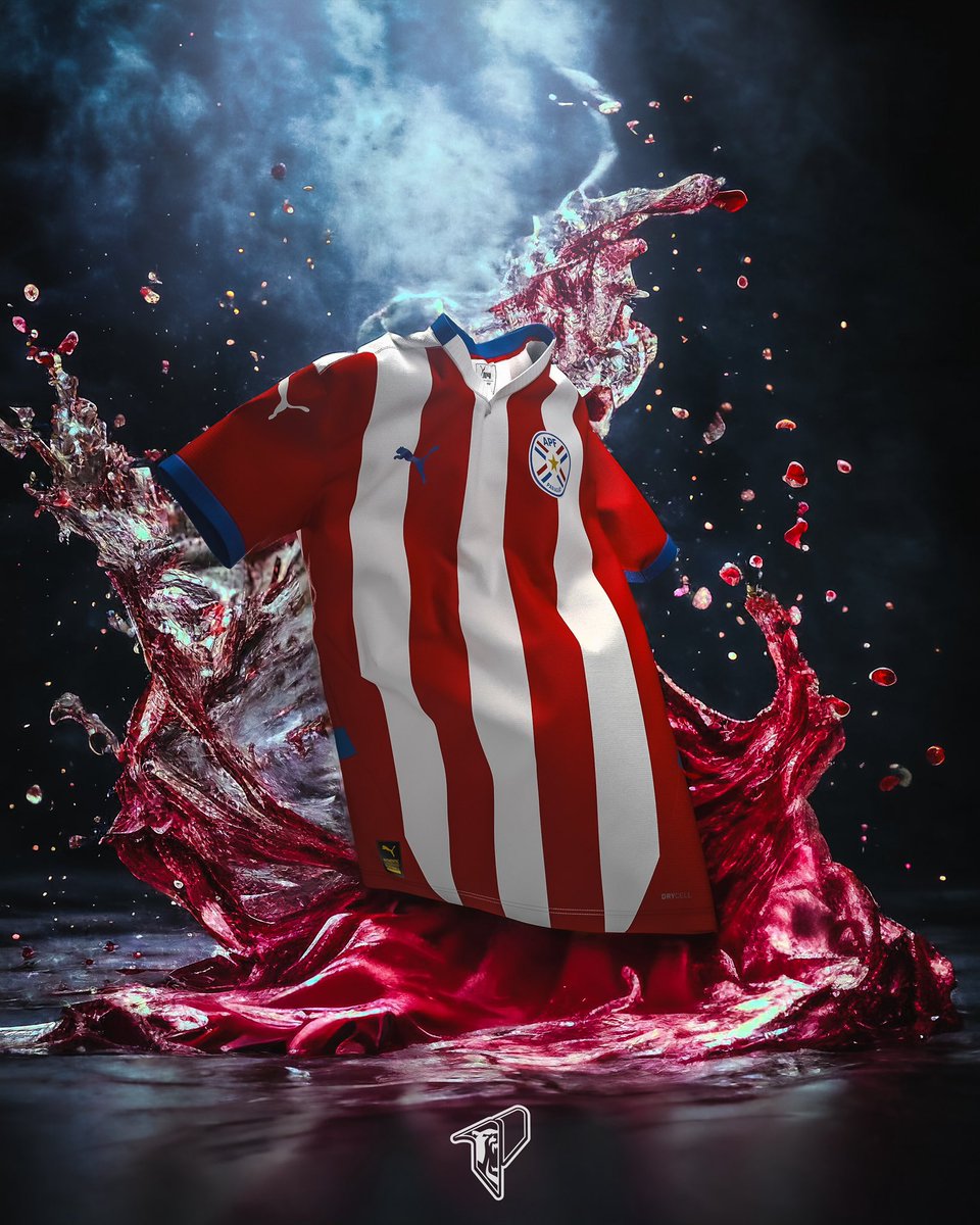 pardonomas's tweet photo. Selección Paraguaya @Albirroja 
Por @PUMAParaguay 
Concepto @pardonomas 

Fantasy Home Prototype https://t.co/NE0gYsI1s8
