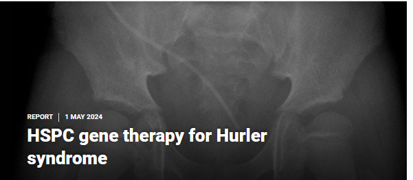 『Early skeletal outcomes after hematopoietic stem and progenitor cell gene therapy for Hurler syndrome』

SCIENCE TRANSLATIONAL MEDICINE　1 May 2024

ムコ多糖症タイプIハーラーへの自己造血幹細胞前駆体細胞遺伝子療法の骨格症状への影響は未知です。