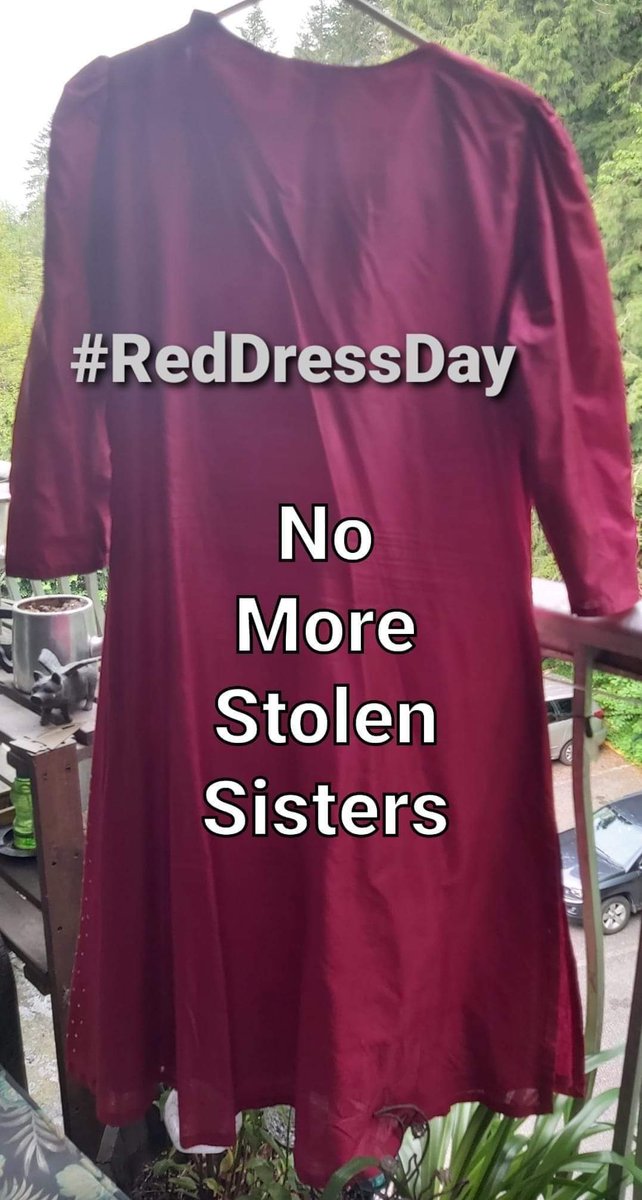 #NoMoreStolenSisters #RedDressDay