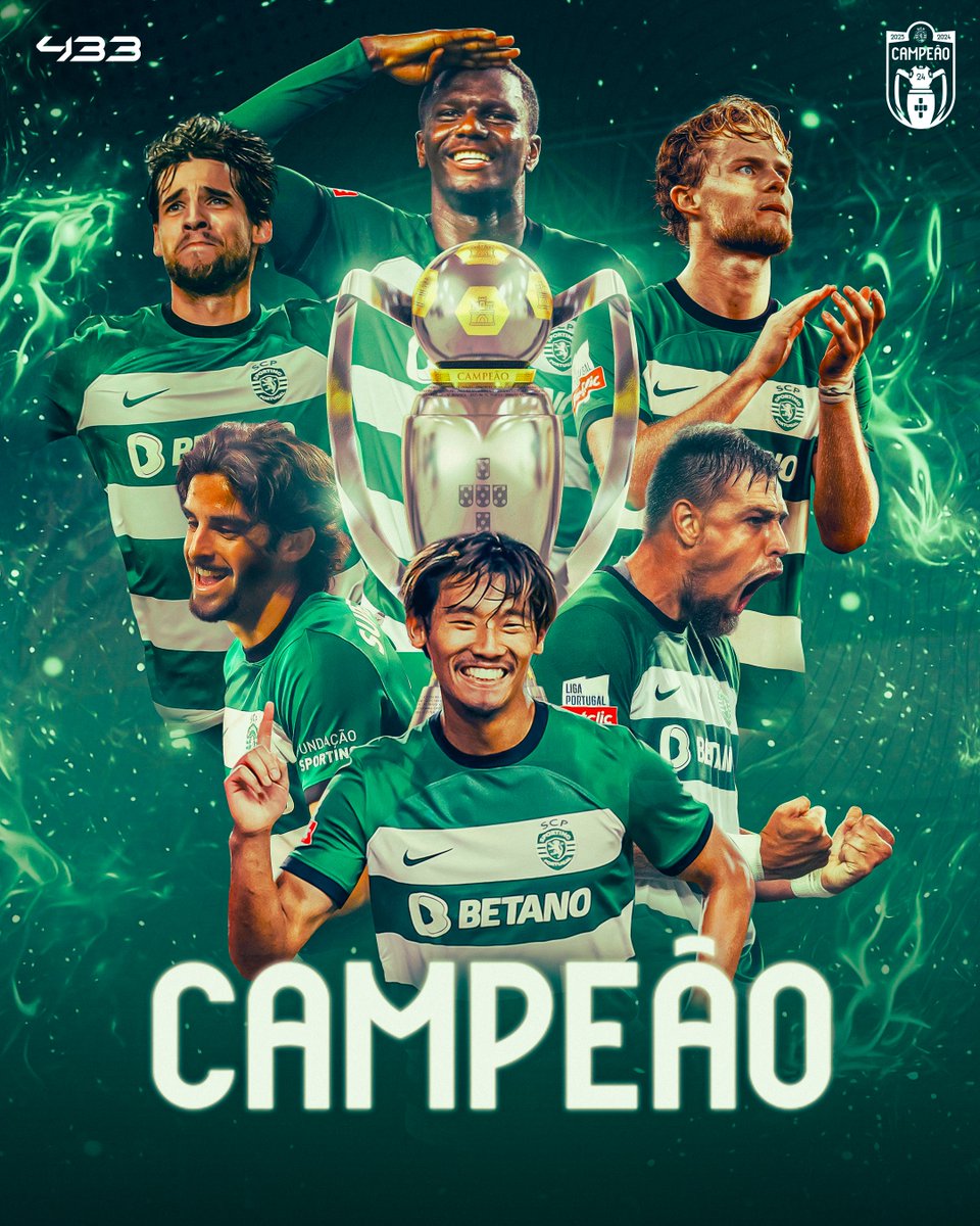 𝑻𝒉𝒆 𝑪𝒉𝒂𝒎𝒑𝒊𝒐𝒏𝒔 𝒐𝒇 🇵🇹: @SportingCP