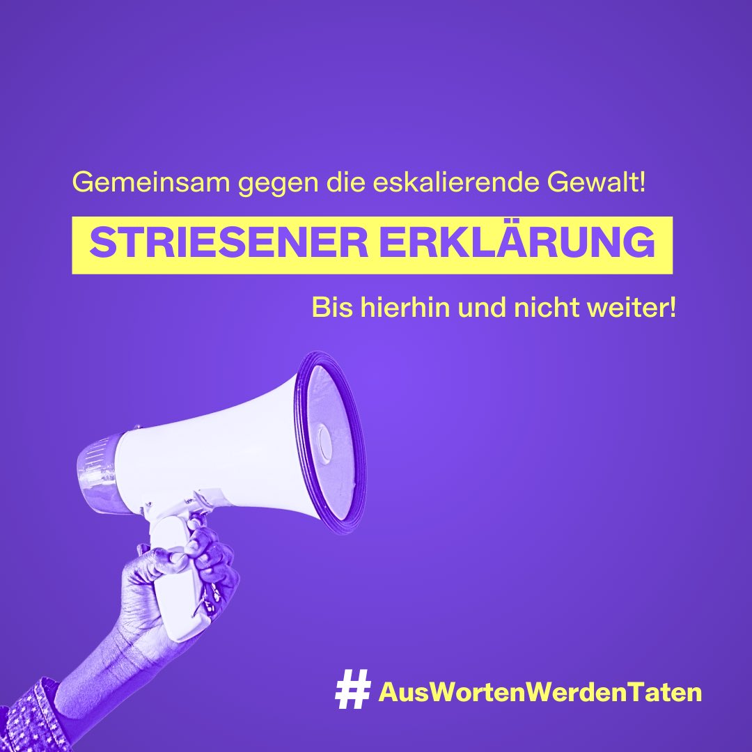 brandnewbundestag.de/striesener-erk…
Wir können unterstützen!
Wir lassen uns nicht #mundtot machen! Deshalb nutze Deine #Stimme , für #Demokratie #Mut
#Solidarität #gegenGewalt #striesen #Dresden #spd