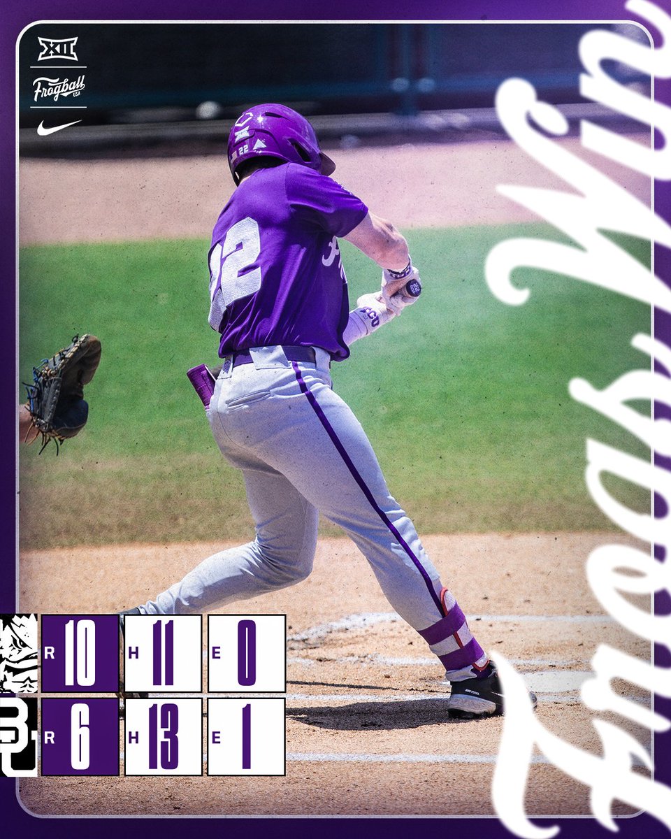 BREAK OUT THE BROOMS🧹🧹🧹 

FROGS WIN!

#FrogballUSA | #GoFrogs