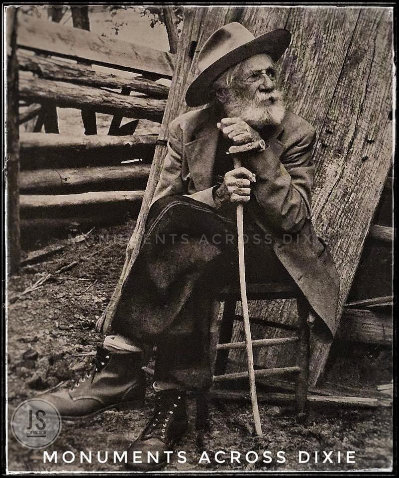 William Lundy, was one of the last Confederate Veterans. He was in the Alabama Home Guard in 1865. In this photo he was 105 years old living with his daughter in Florida. Photo Credit: LIFE Magazine, 1958