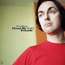 One of my favourite albums ever -'I Love My Friends' -Stephen Duffy. I've owned blue one on left for some time & just now treated myself to the newer version CD album on right (how the album was meant to be) (pleased I got one before they are all gone) Magnificent! @TheLilacTime
