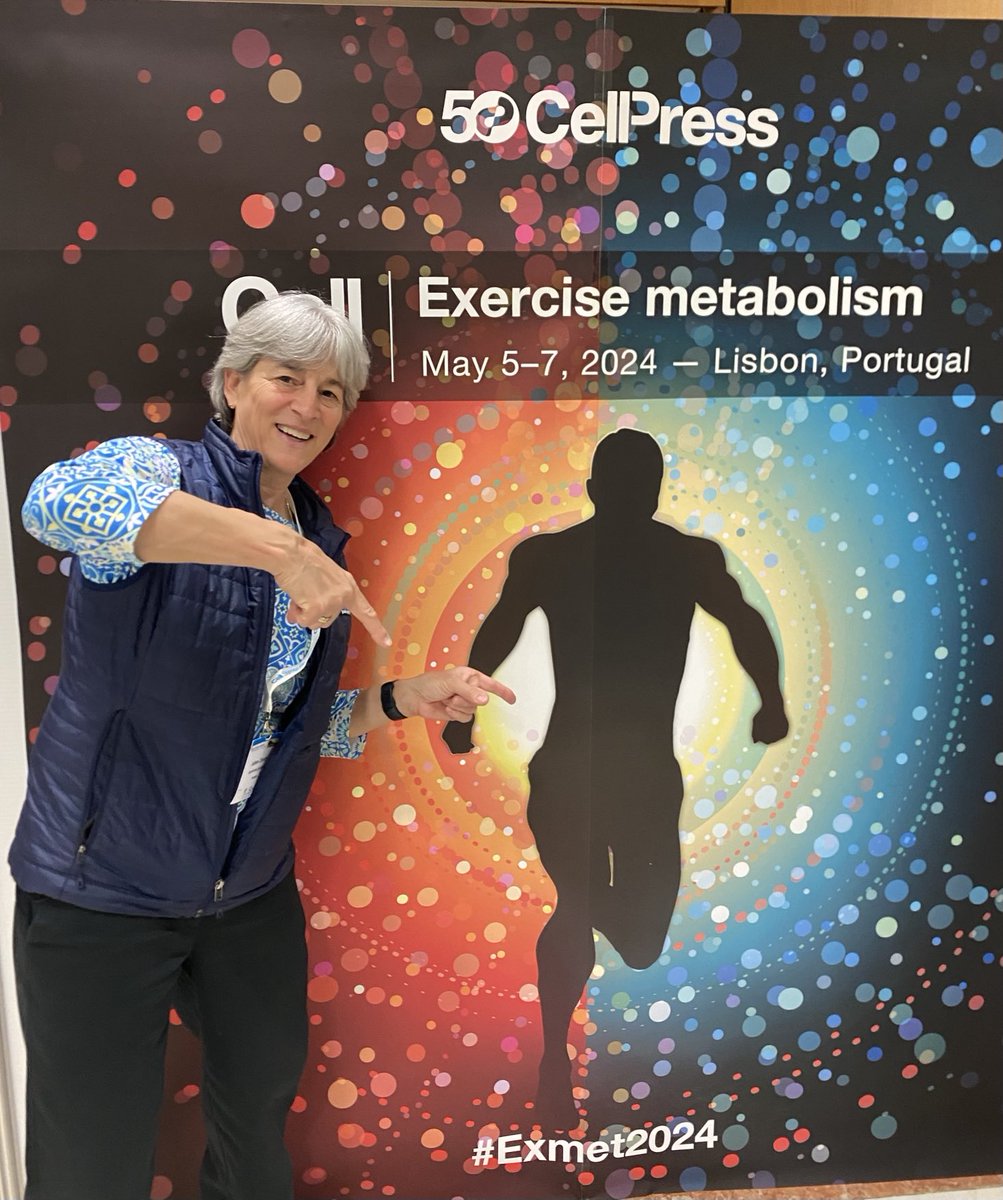 Loving this Cell Press conference on Exercise Metabolism! ⁦@CellCellPress⁩ ⁦@Cell_Metabolism⁩ #Exmet2024 Thanks to my team ⁦@Metabolcenter⁩ for designing this poster!!!