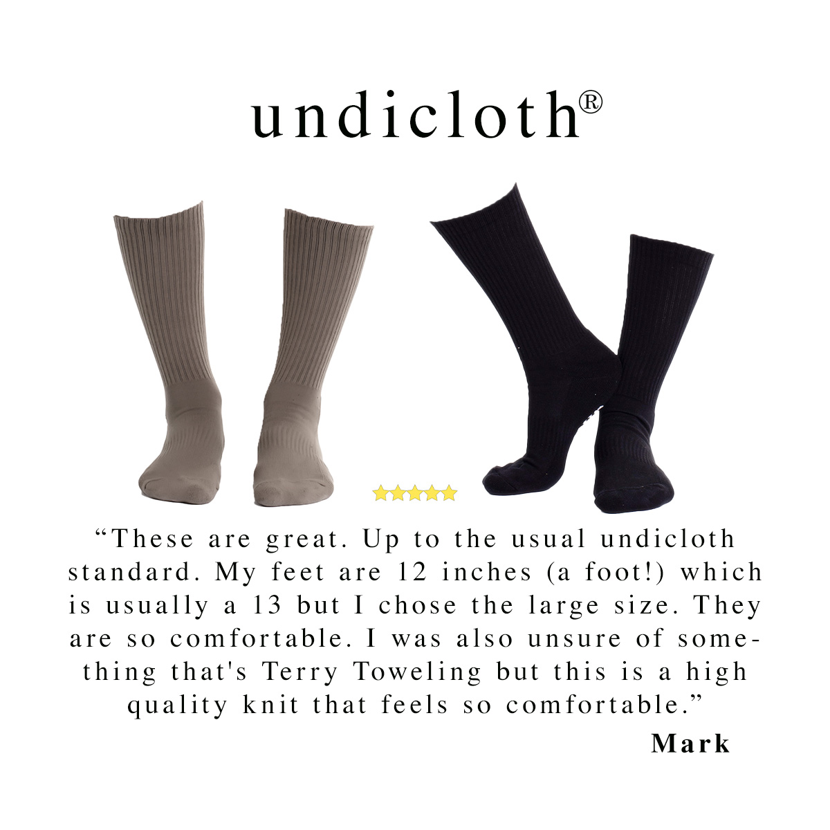 undicloth® crew socks come in both Black and Earth and have been rated 5 stars. Knitted in Australia 

#undicloth #socks #sockshop #underwear #madeinaustralia #smallbusiness #slowfashion #ethicalfashion #today #sydneysinnerwest