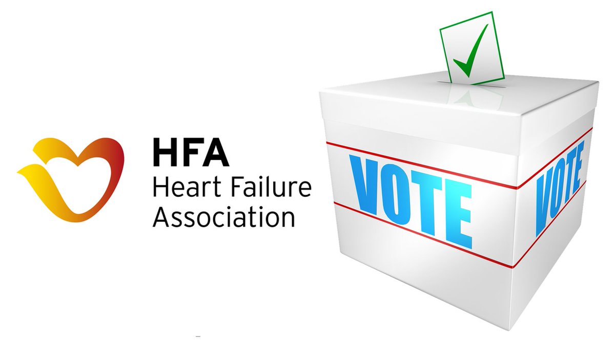 If like me you´re a member of #ESC_HFA and have not voted in the Heart Failure Association elections yet, please do so now. It´s the 1st time all full members can vote individually for future #HFA leaders. Easy: voting link in your email inbox. Voting ends Friday! @escardio