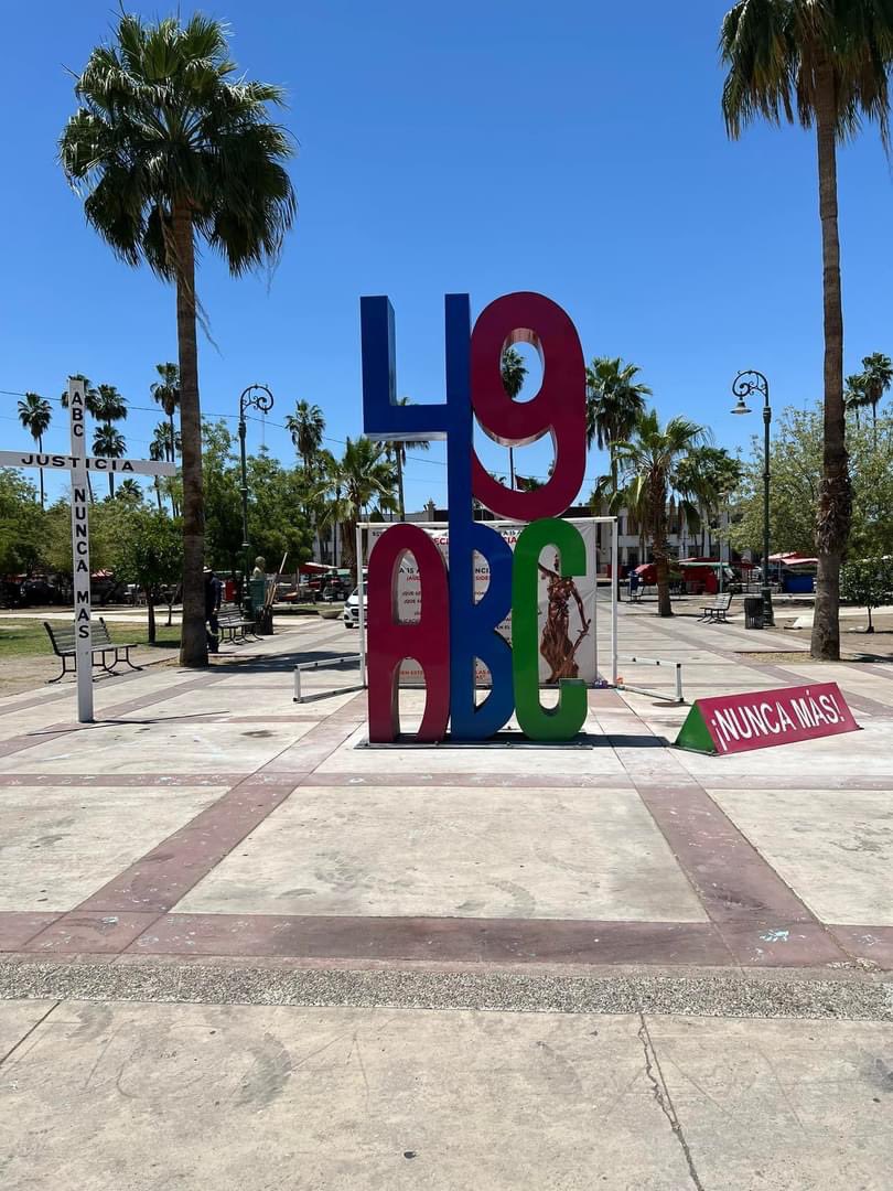 Hermosillo, Sonora “Este Antimonumento será para todas y todos una dolorosa llamada de atención, pero para el gobierno será una sombra incómoda que lo perseguirá y le confrontará en su incumplimiento”.