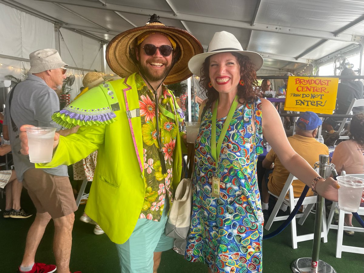 The WWOZ Hospitality Tent is its own little oasis within #JazzFest as the attendance in the tent ebbs & flows w/Guardians of the Groove from across the world throughout each day! Here are just a few photos from the second weekend of #JazzFest! See more at wwoz.org/blog/1050036.