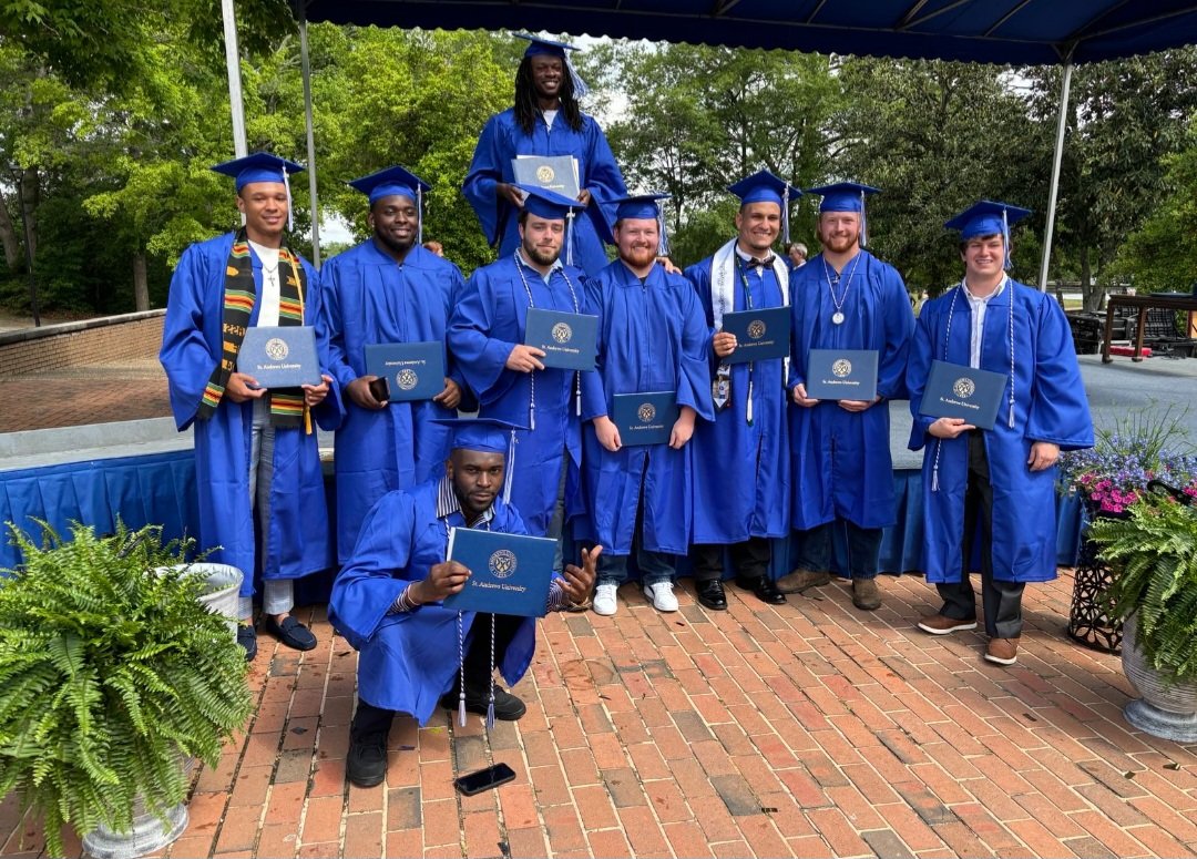 SAU football graduates, Congratulations gentlemen!