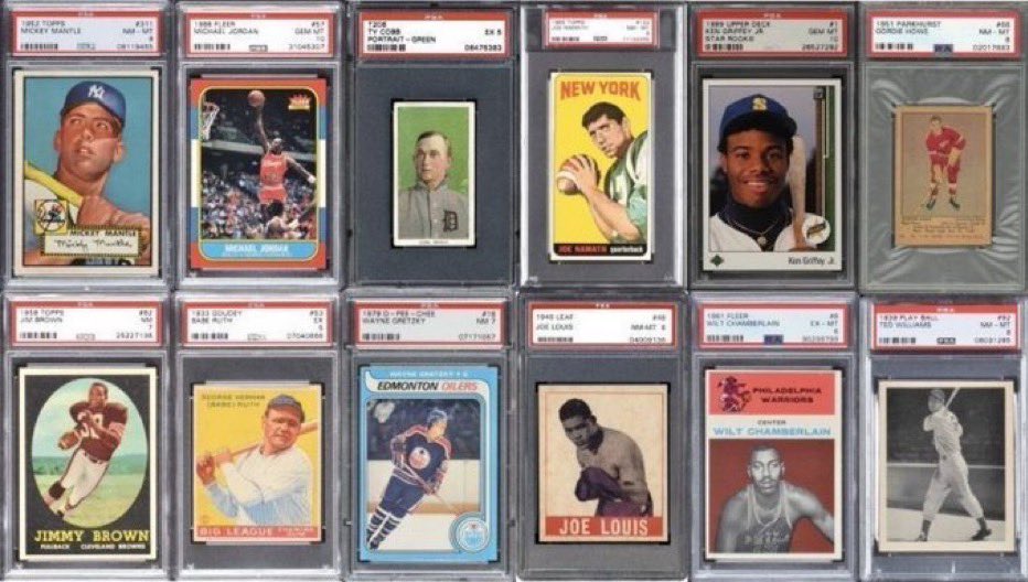 ::Sunday Slabs Sale :: PSA, SGC, BGS, CSG, HGA POST YOUR SLABS! 1. Get vouch if needed❕ 2. Post price❕ 3. No eBay links❌ 4. No sealed wax❌ 5. Trades are ok 👌 Like & RT please @MikeJoach1m @onetime007 @a_pep11 @JerseyJosh13 @goingdeepe @MDRANSOM1 @ZKazman #TheHobbyFamily