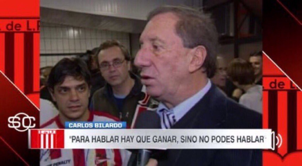 Y recuerden muchachos, para opinar, para hablar…