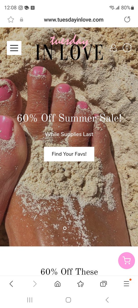 60% Off Summer Favs 🤩💅💖 
No coupon needed. Get yours while supplies last! ⏰️ 
Tuesdayinlove.com 
#halalnailpolish #halalcertified #wudhufriendly #halal #nailpolish #pinknails #nudenailpolish #nailart #springnailtrends #halalcosmetics #muslimah #hijabi #muslimblogger