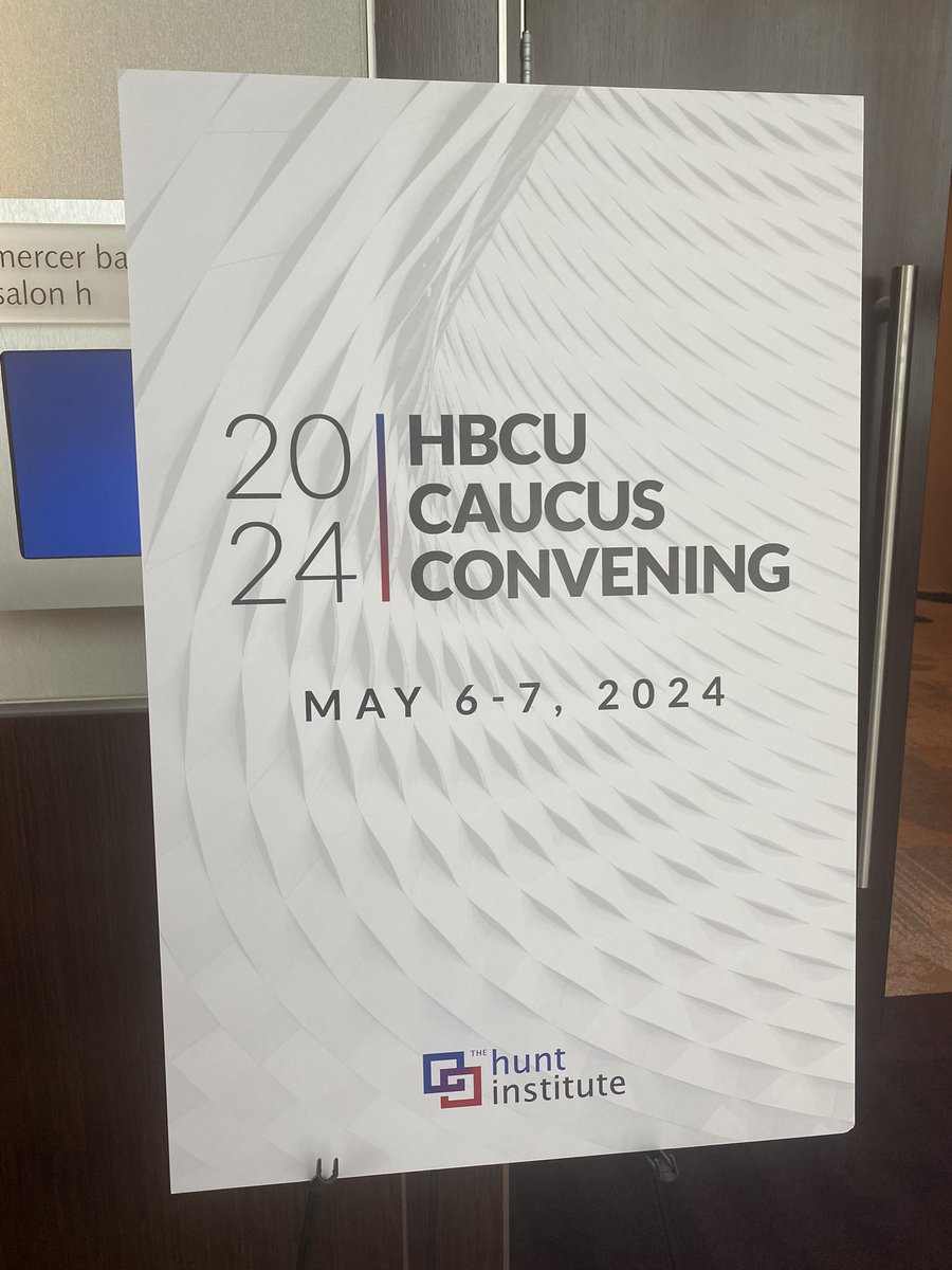 Our #THITeam is so excited to be in Atlanta for the for the inaugural HBCU Caucus Convening! 

We’re looking forward to a reception and dinner tonight before programming begins tomorrow! Stay tuned over the next two days for updates! #2024HBCUCaucus