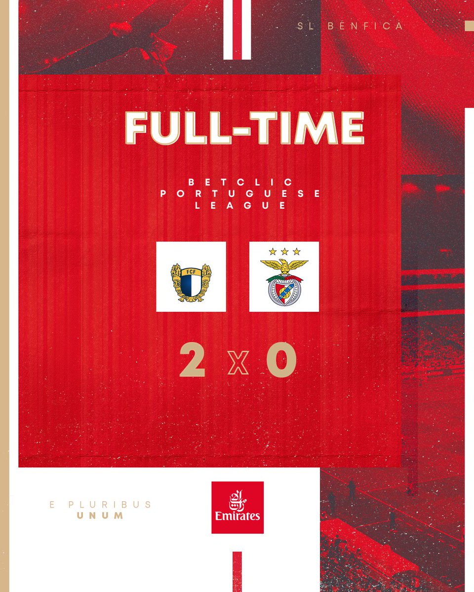 Full-time.

#FCFSLB • #LigaPortugalBetclic