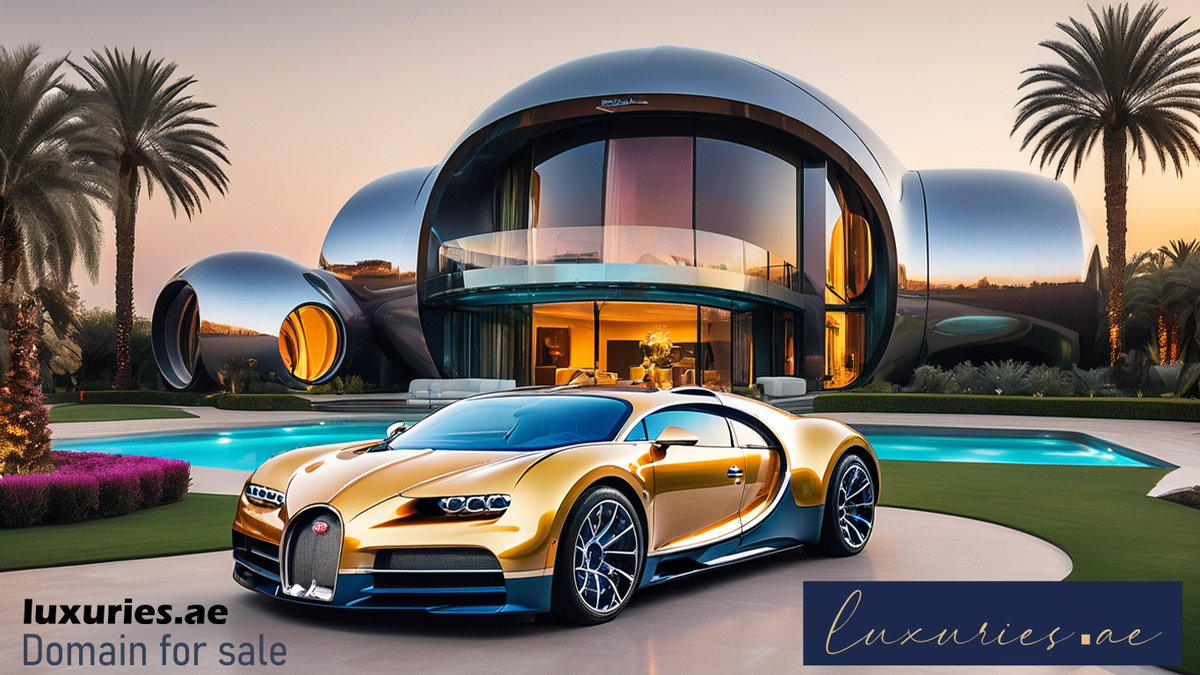 Top Domain Name For Sale: نطاق مميز للبيع
Luxuries.ae is a premium domain name that immediately conveys sophistication and exclusivity. The term 'luxuries' is universally understood and highly desirable #LuxuryProperties #LuxuryRentals #LuxuryFashion #LuxuryRealEstate