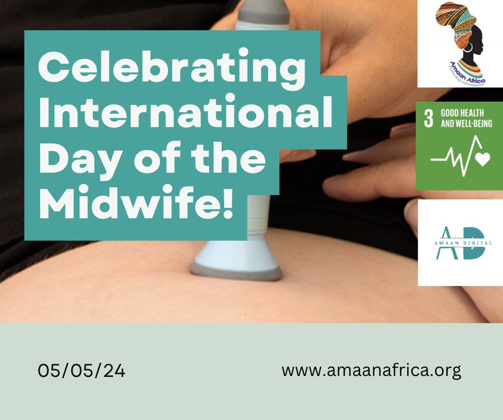 We celebrate every Midwife today for the work they do for Humanity #Internationaldayofthemidwife #amaanafrica #africa #cameroon #amaandigital #sdg3 #globalgoals #midwife #life #babies