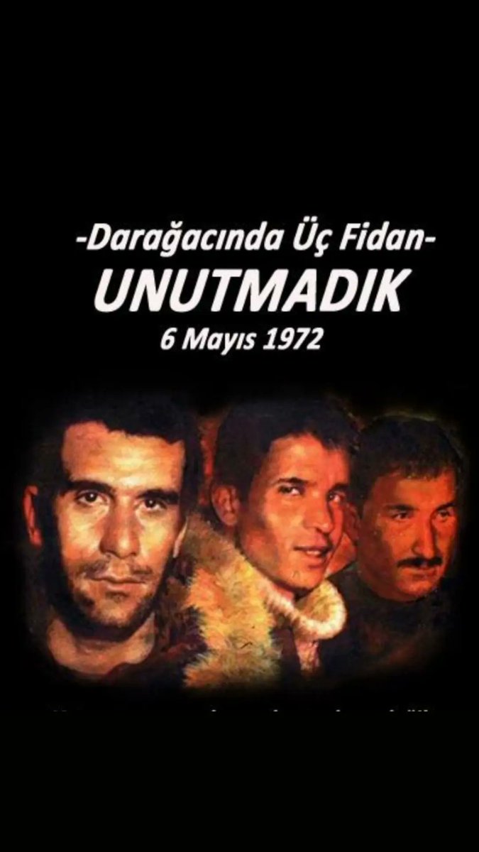 6 Mayıs 1972 unutmadık...