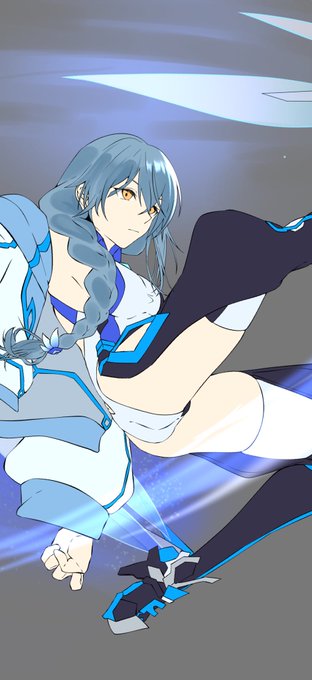 一生蹴り描いてる😊
 #アリス・フリューゲル 