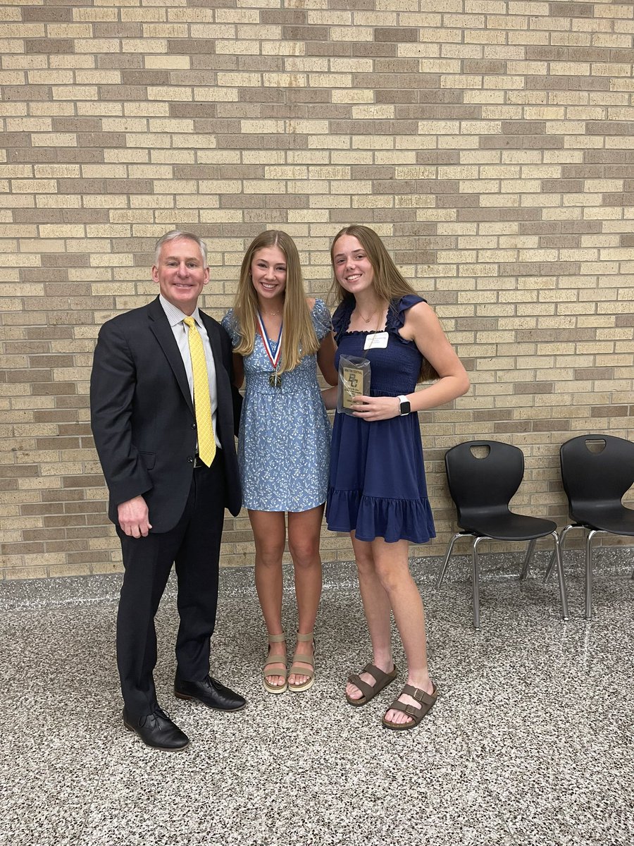 chase_lemming's tweet photo. I am honored that the @BCLadyBisonVB and Dick &amp; Rita Atha family selected me for one of their 2024 sportsman awards today.  Thank you! https://t.co/5omE83O2Xi