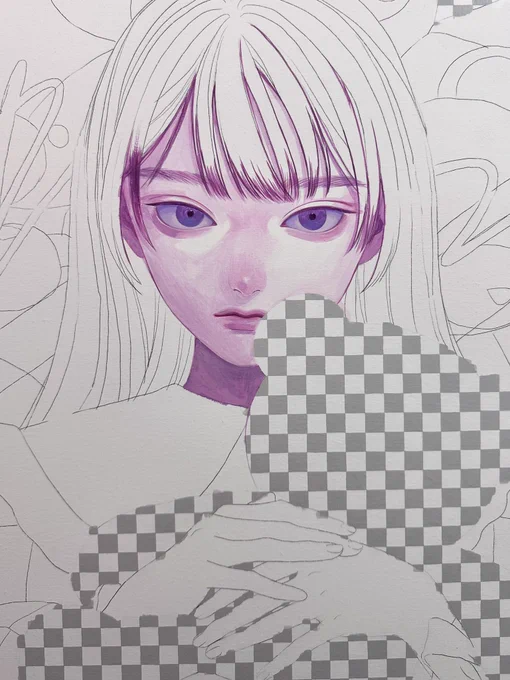 描き始め