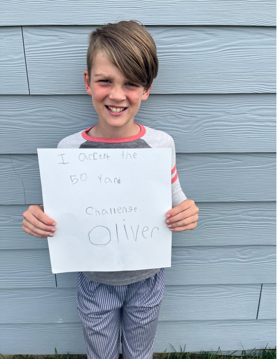 It brings me great joy to share with you the news of a new addition to our family. Please join me in welcoming Oliver of Fishers, IN to our fold! Oliver has stepped up & accepted our 50 yard challenge .By embracing this challenge, he has shown us that he is committed to making…