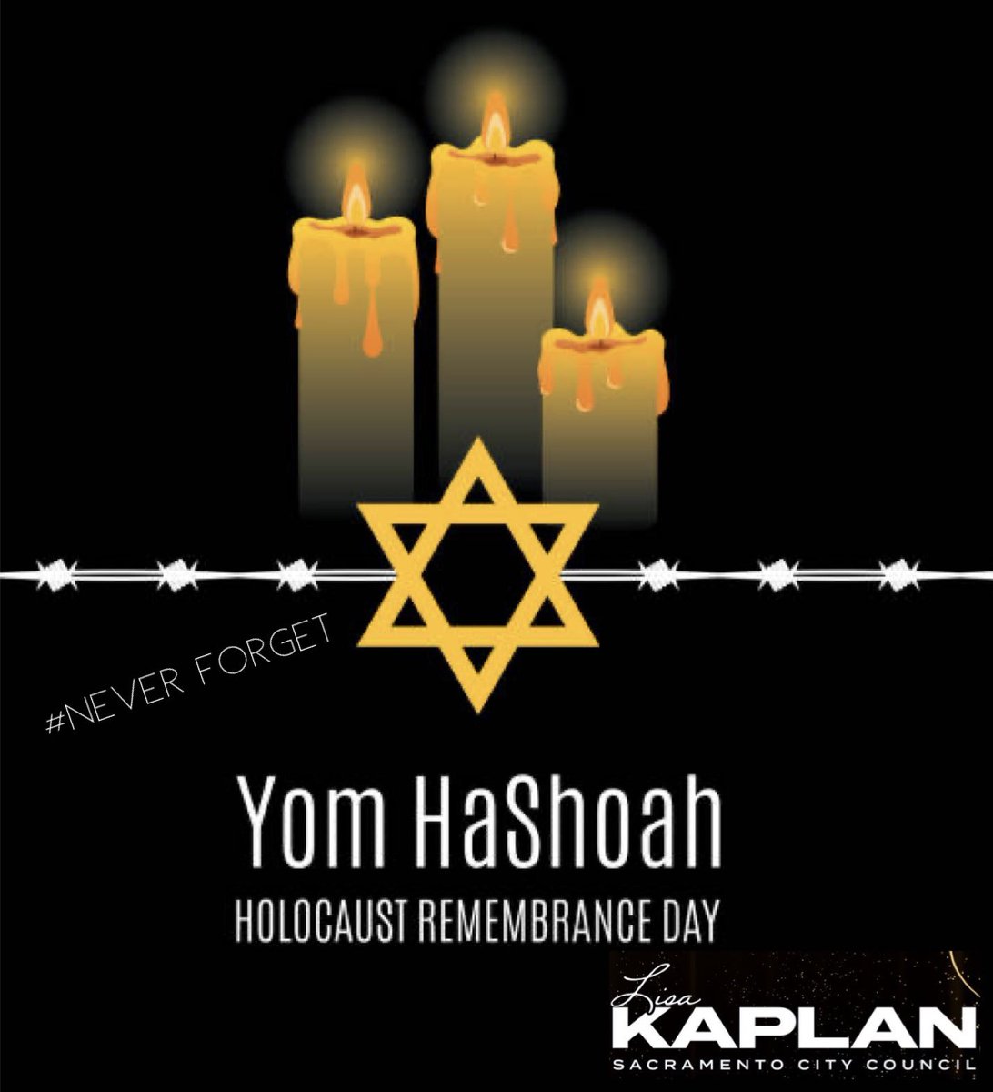 Tonight, Yom HaShoah begins which is time to reflect & remember the approx 6 million Jews murdered during the Holocaust. This is a time listen to stories from Holocaust survivors or their children, & through their stories-the living reminder of the exclamation, “Never again.”