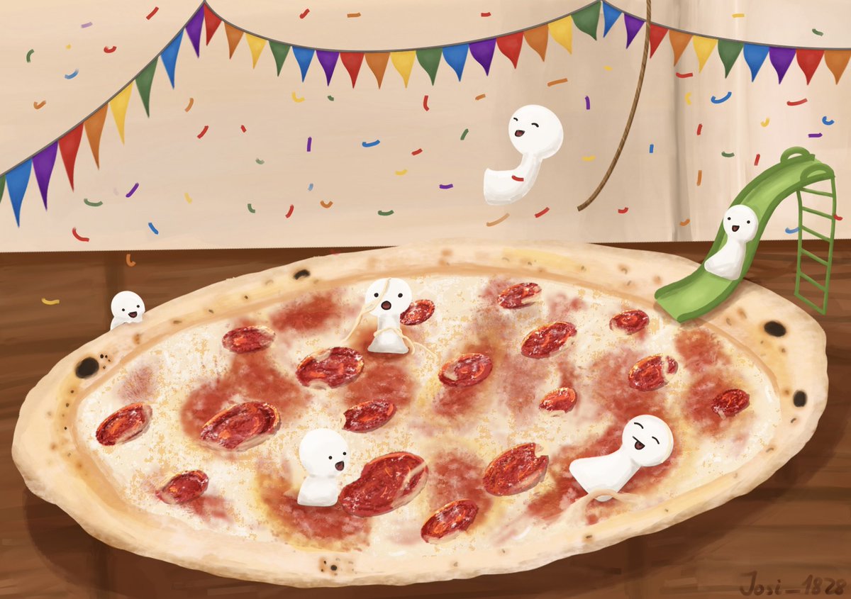 a special kind of pizza party :D
#smiletwtfanart #dreamfanart #DailyDTPrompts
