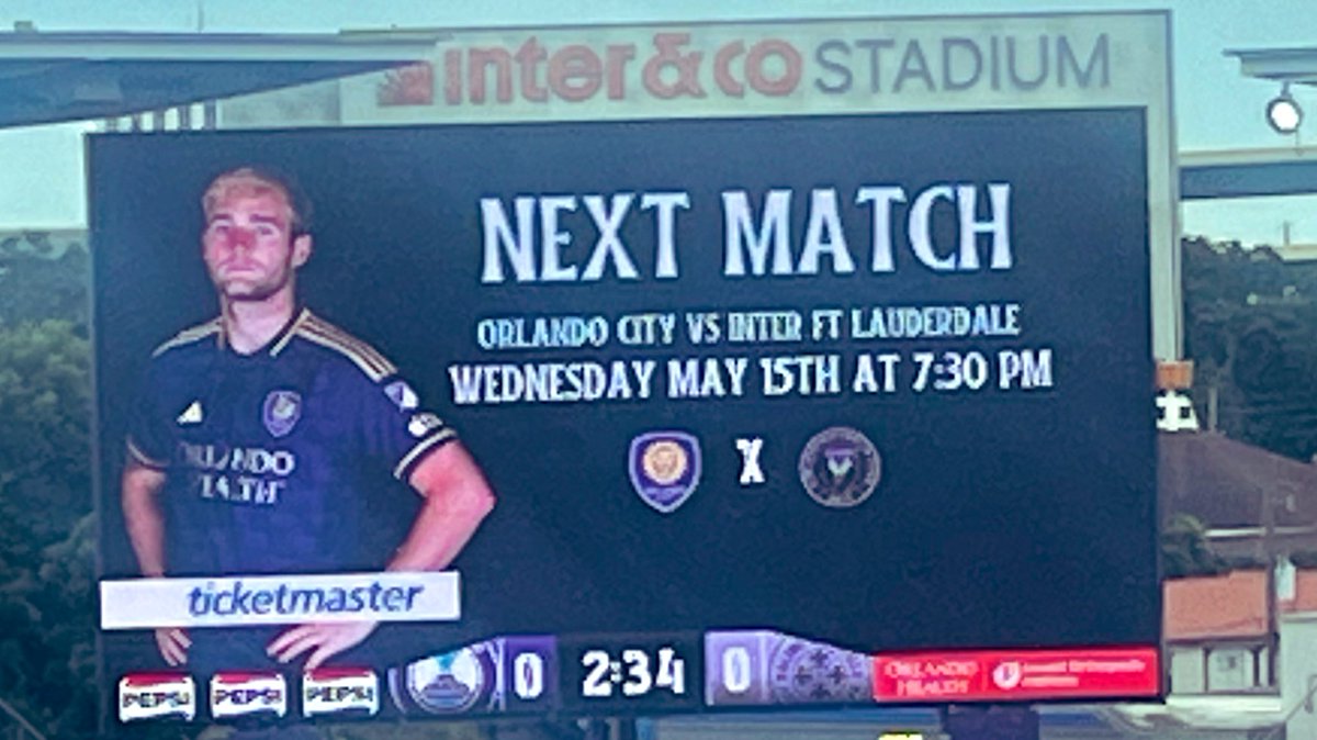 “El Clásico del Sol “

The clash against the league's arch-rivals is already starting to heat up.

#OrlandoCity vs #InterMiamiCF