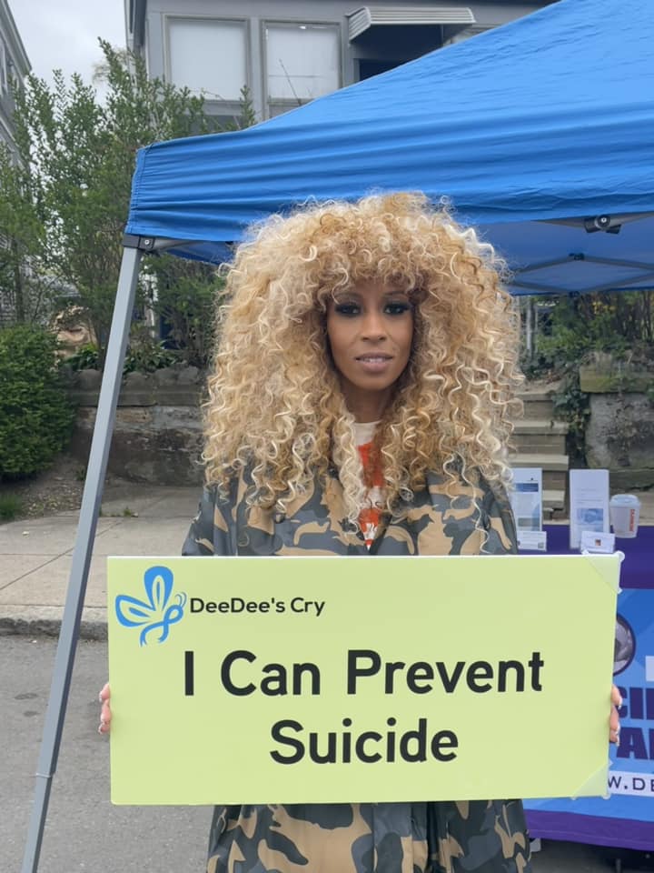 An awesome day at Dorchester Open Streets sharing DeeDee's Cry’s programs and services. #Boston #Massachusetts #SuicidePrevention