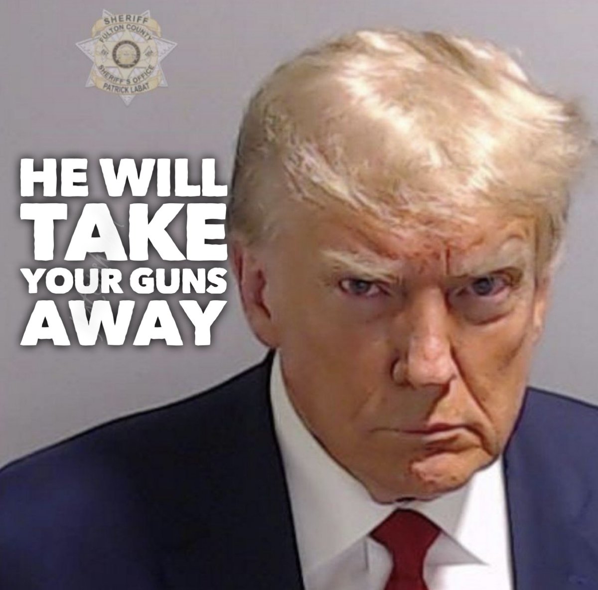 Vote him in, and he will take your guns away. As a dictator, he will have the police and military to do his dirty work. He won’t need someone in a MAGA hat, carrying an AR15 to watch his back. Dictators do not like armed civilians. He will take your guns away.