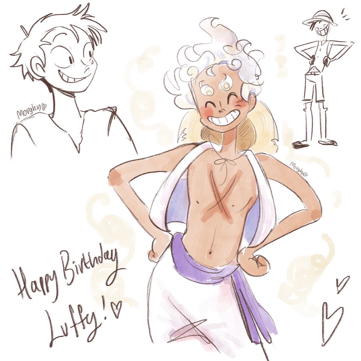 achieve_the_sun's tweet photo. Happy birthday Luffy, King of the Pirates<3 #ONEPIECE #LuffyBirthday2024 https://t.co/xzbLKABktl