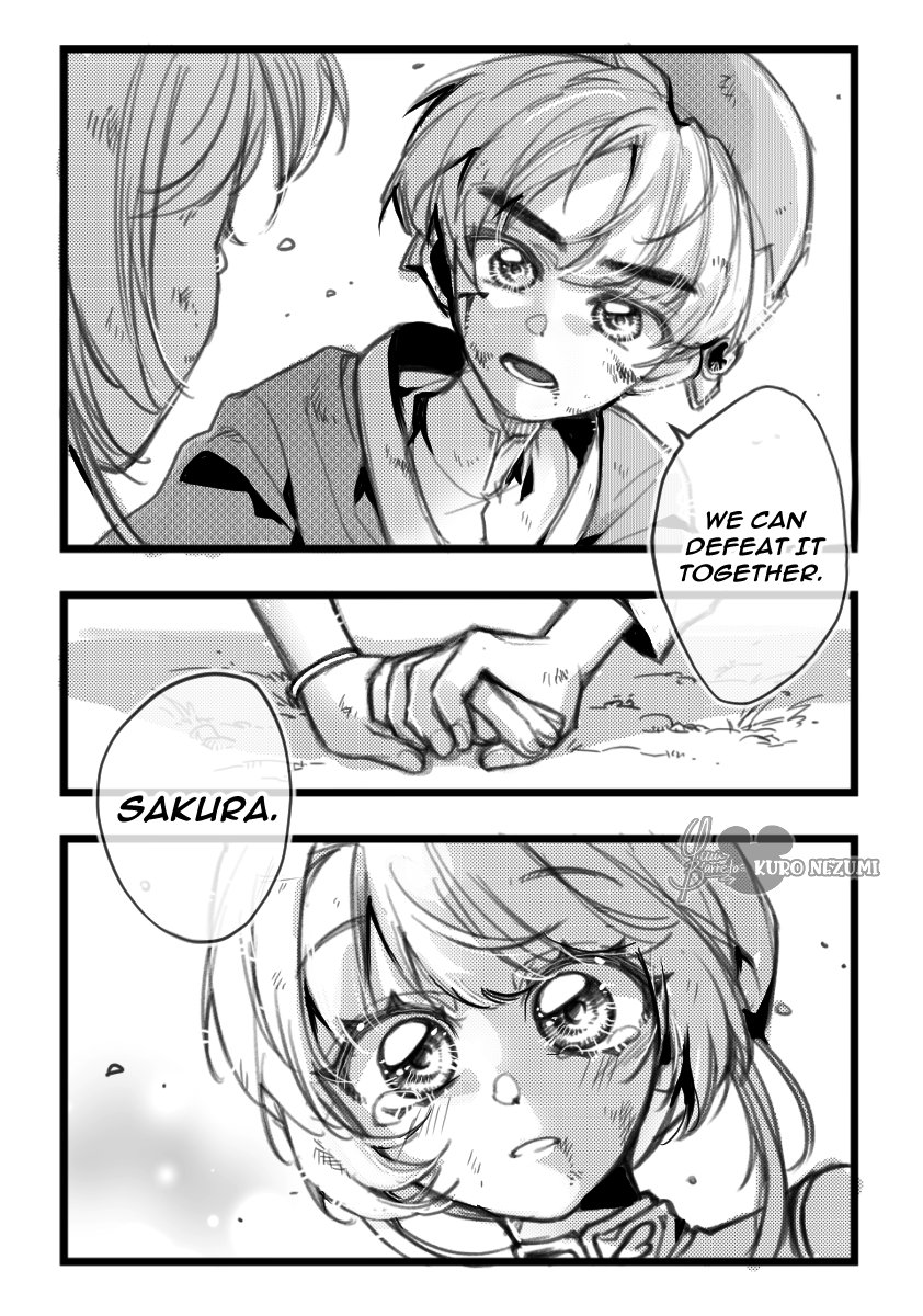 Kuronezumi6's tweet photo. Shaoran &amp;  Sakura ☯️🌸 #fanart https://t.co/0AZYSxuOi4