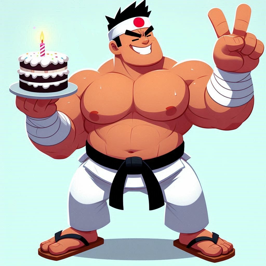 Happy Birthday, Goro Daimon! 🎈🎊🎉 May 5 #Daimon #KOF
