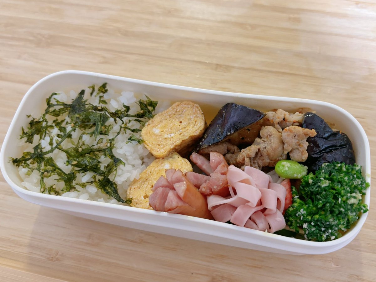 連休最終日も休日出勤⸝⋆
#お弁当 #お弁当記録