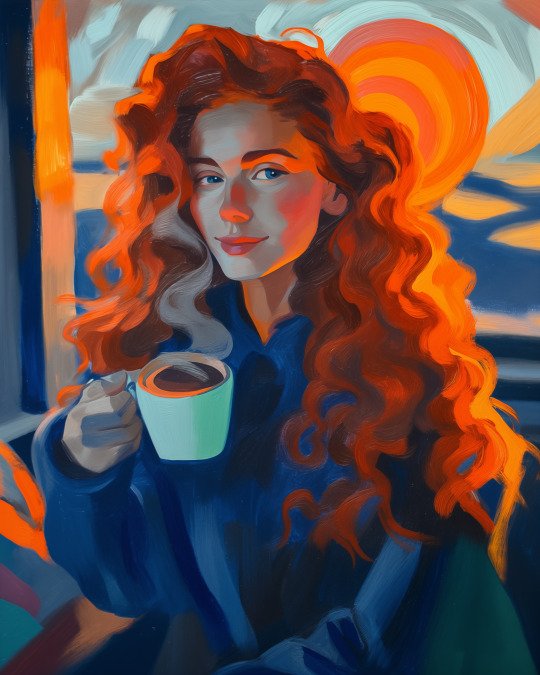 ☕ #CoffeeLover #CoffeeTime #Ginger 

'Coffee with Jessica' - Jeff Stanford (2024)

🎨 #Art #Coffee #GingerGirl @gregcatarino1