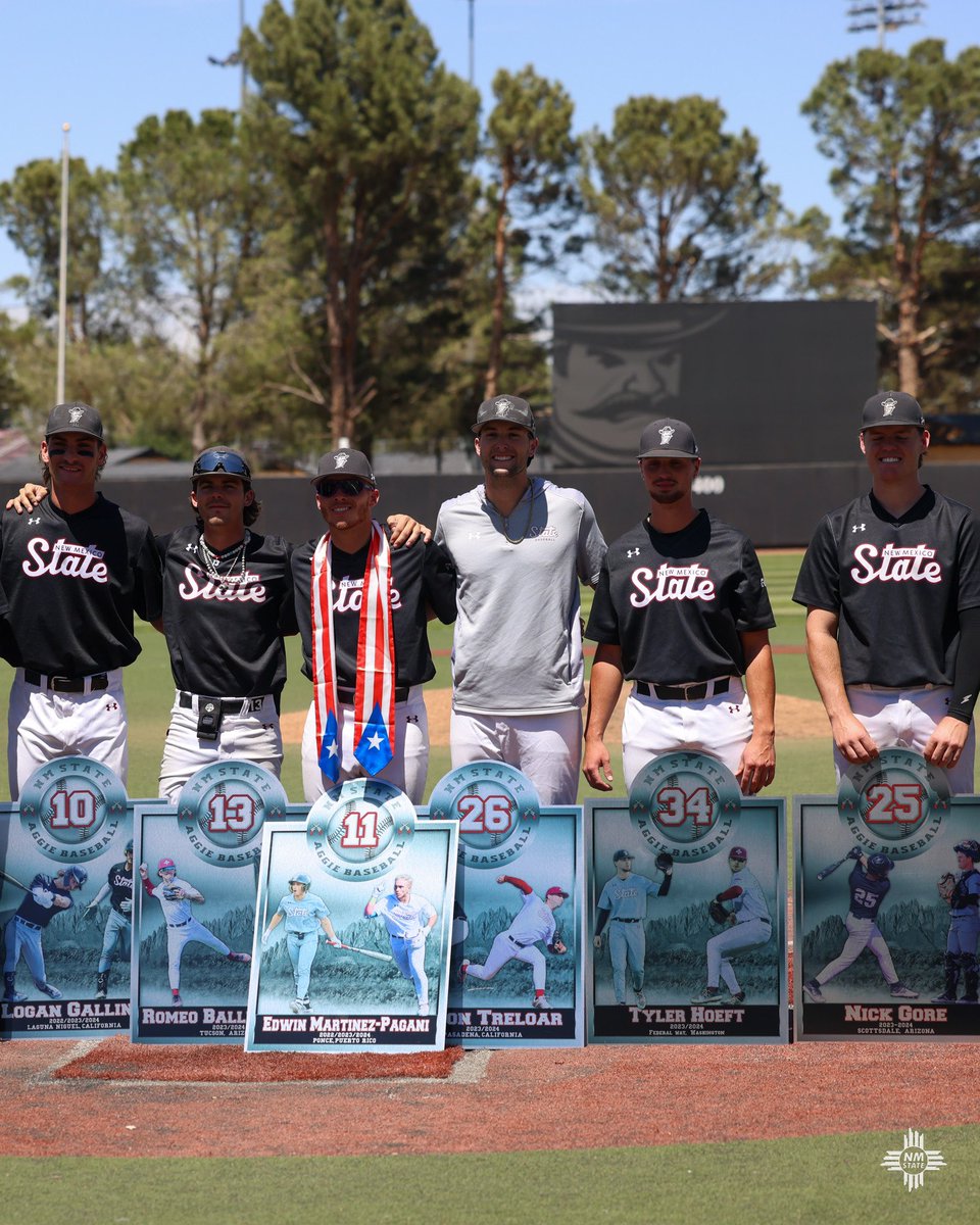 It was a great day for our seniors! Closing out their final game at the ‘Skew with a win! #AggieUp