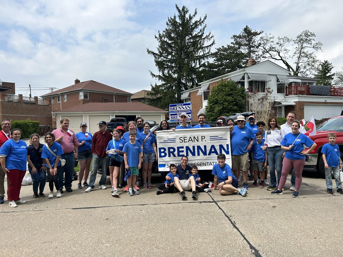 I am very blessed to have so many caring friends. Please know how much I love & care for you all. You give me the strength, stamina & determination to do this hard work. I am honored by your undying support! Thanks for marching with me in the Parma Polish Constitution Day parade.