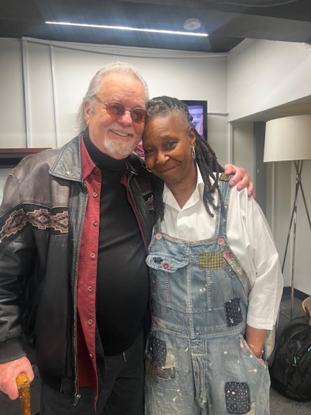 And now we are best friends. Thank you Whoopi Goldberg, Joy Behar, Sunny Hostin and Alyssa... hope to see you again some day! #theview #whoopi #RussTamblyn #DancingOnTheEdge #talkshows