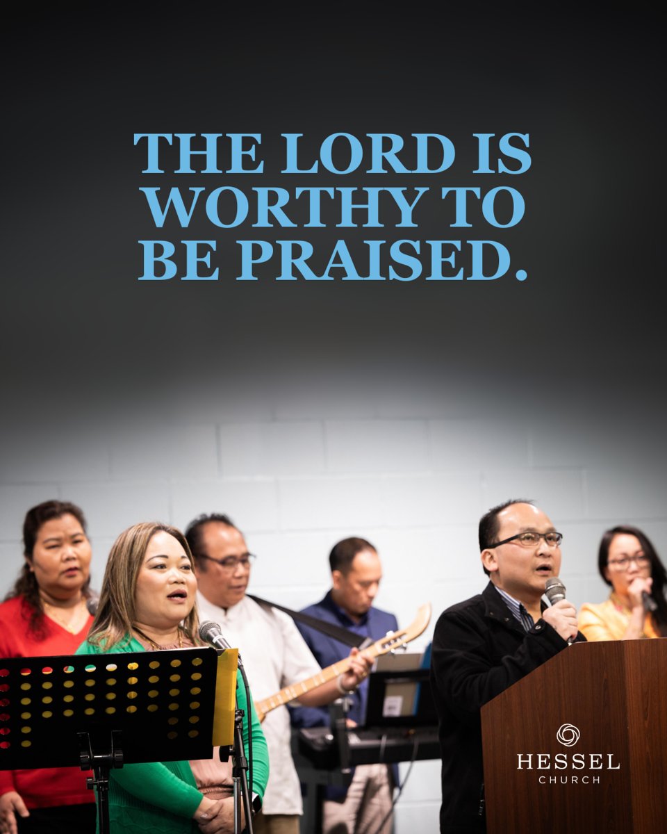 Let's unite in worship, acknowledging the worthiness of the Lord to receive our praise and adoration.

#HesselChurch #SonomaCounty
