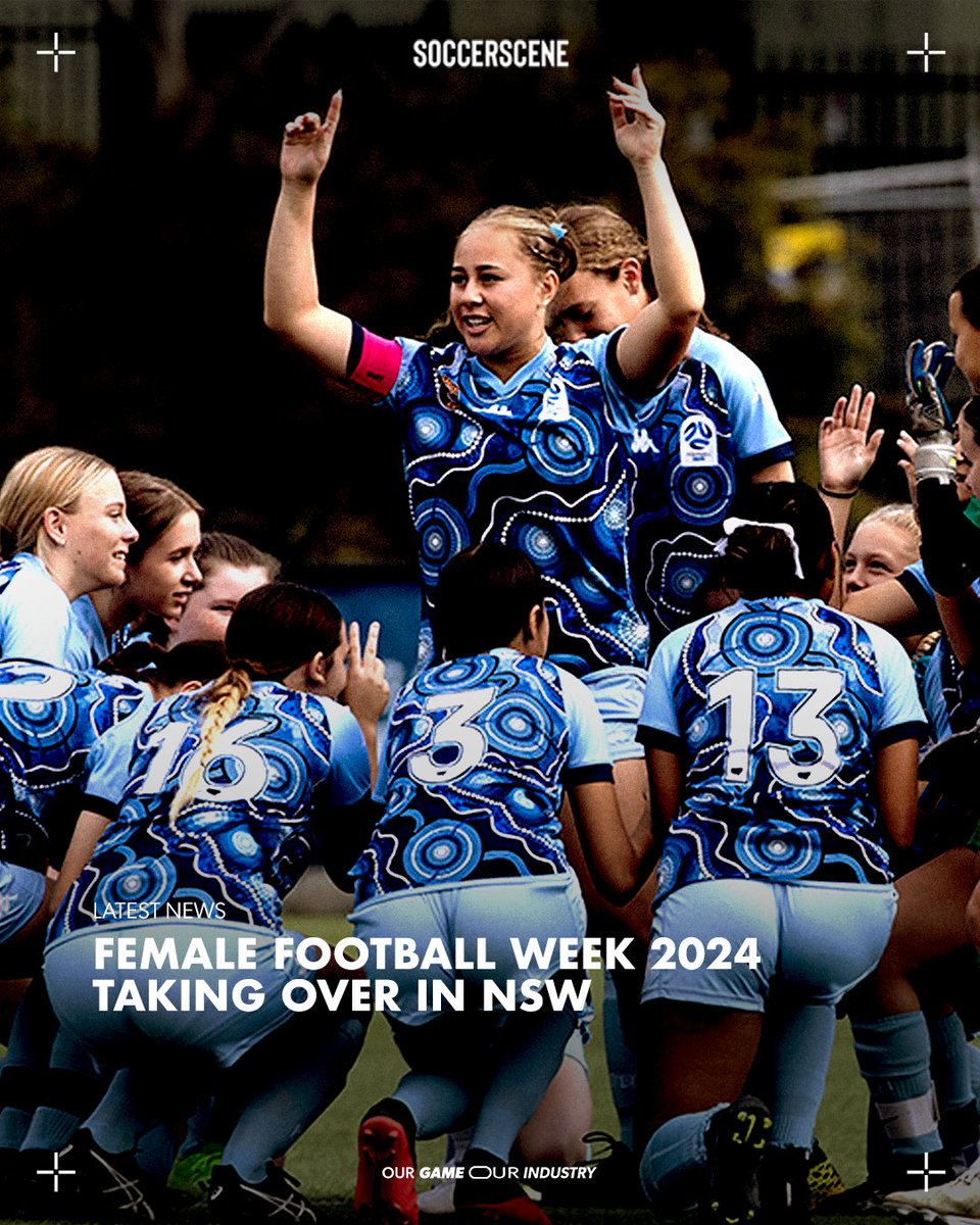 🙌 Female Football Week 2024 taking over in NSW.

Read here in full 👉 bit.ly/4dpaAdP 

#Sportsbiz #FootballNews