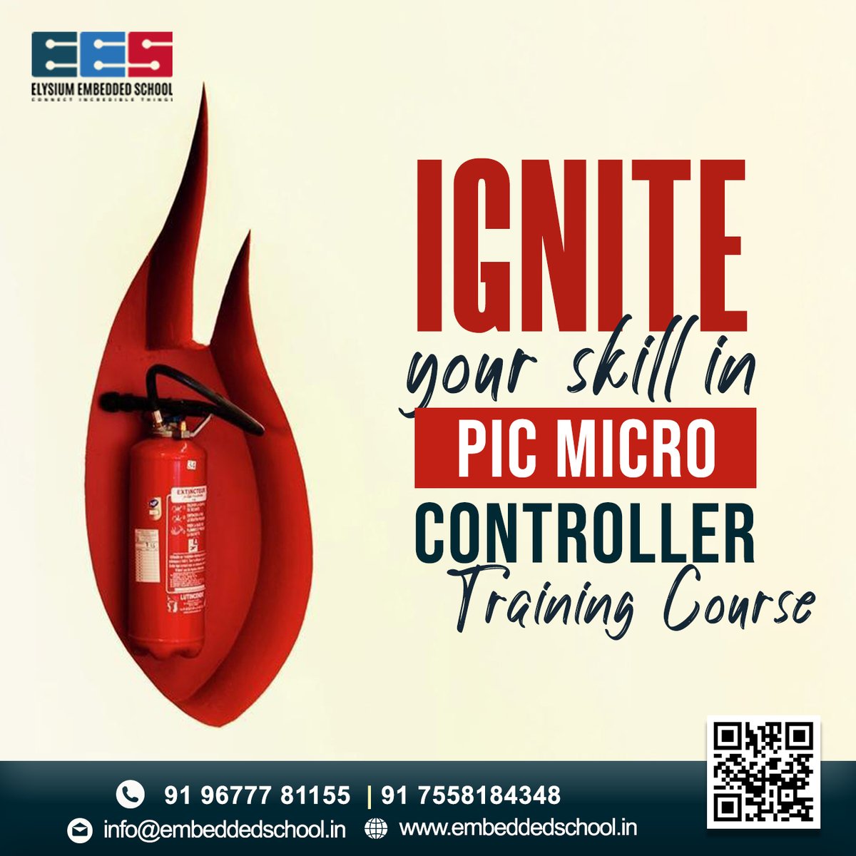 🔥 Are you ready to take your skills to the next level? Join us at Elysium Embedded School for an electrifying PIC Microcontroller Training Course! ⚡ 🤳Ping us: rfr.bz/tlbszyj 📲WhatsApp Chat: rfr.bz/tlbszyk #elysiumembeddedschool #no1trainingacademy