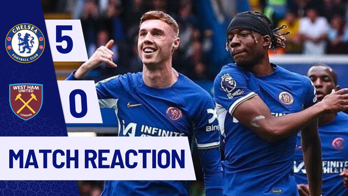 My reaction to Chelsea 5 - 0 West Ham Win and thoughts on Nicolas Jackson and Pochettino 👉🏼👉🏼 youtu.be/EsYP_iKS-Hk