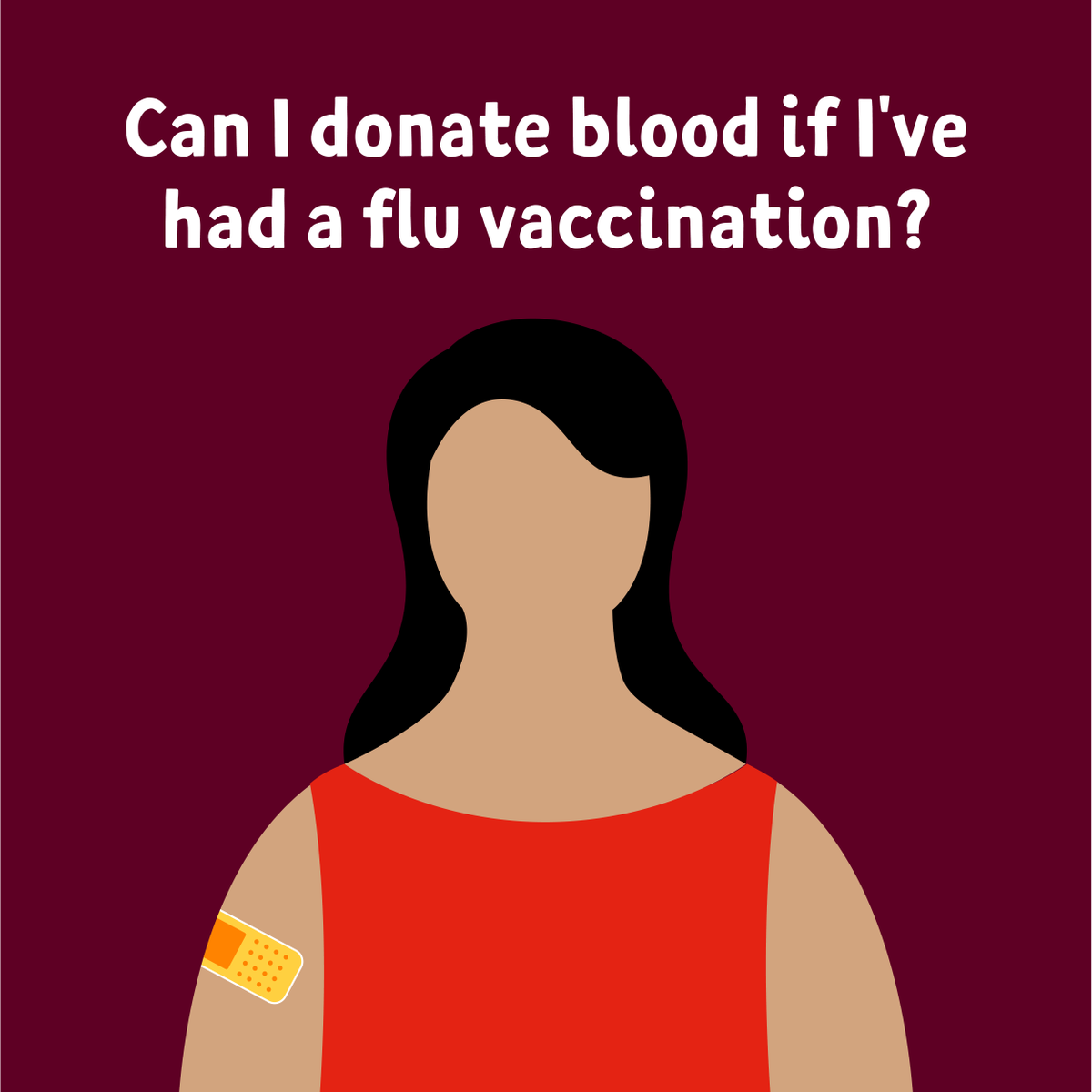 Yes. The flu vaccine is made from inactivated material, so it doesn’t affect your ability to donate. donateblood.page.link/ExNR #lifebloodau