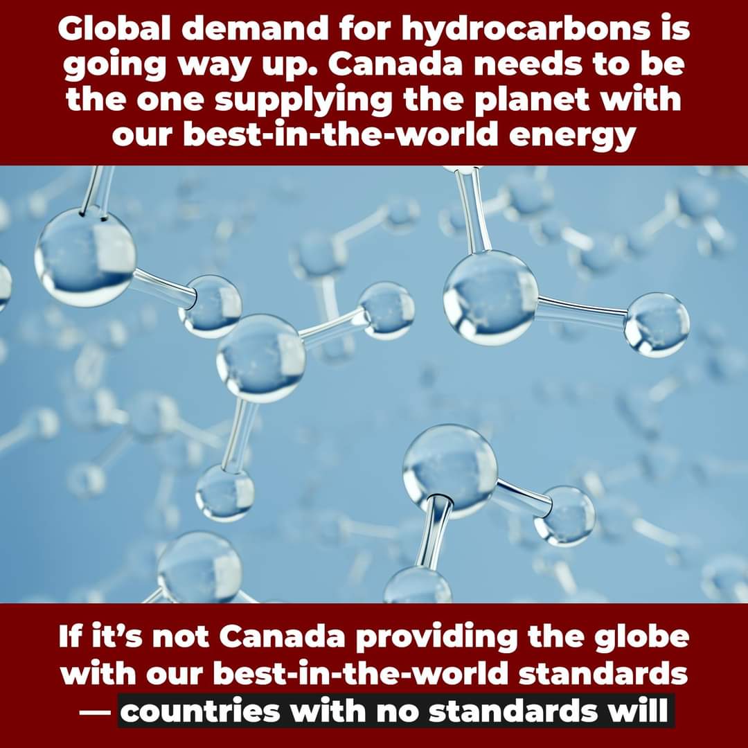 We should become the number 1 producer of ethical energy. And we should make our energy even cleaner with carbon tech. The sky is the limit.