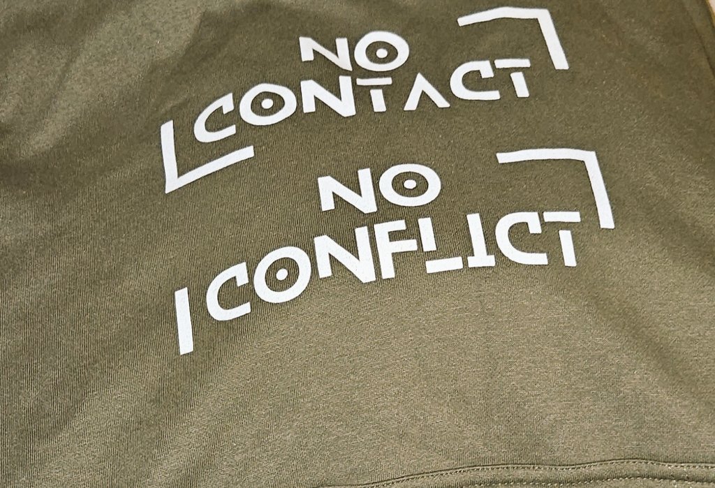 Holla at @lionesscrowned for your No Contact No Conflict Hoodie.