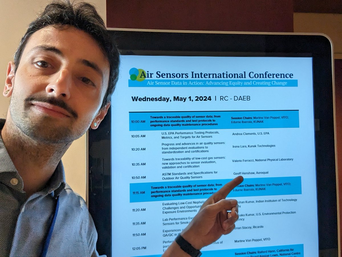 atmos_vf's tweet image. As I make my way back to the UK, I look back on the last week spent at #ASIC2024. Great to see colleagues old and new 👥, to hear about community projects on #airquality and the latest developments in #sensors and #standardisation 📊. Until next year 👋&quot;