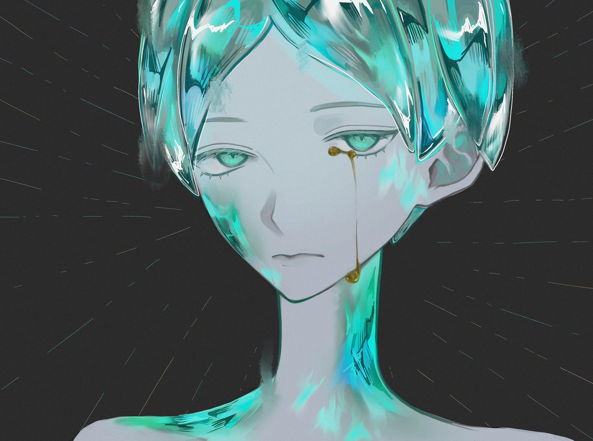 フォスフォフィライト

 #宝石の国 
 #housekinokuni 
 #housekinokuni_fanart 
 #landofthelustrous